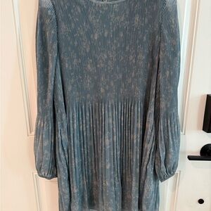 Aritzia Wilfred Pleated Lined Daydreamer Mini Dress Size XS